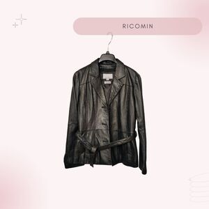 Wilson's Leather Black Leather Coat with Thinsulate